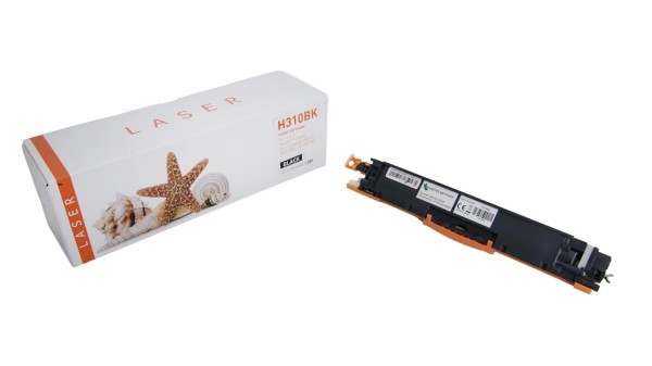CE310BK Alternativ Black für HP / CE310A / 126A / 1.200 Seiten