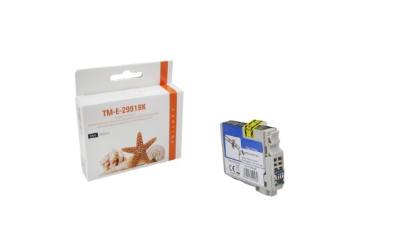 T29XLBK (Schachtel) Alternativ Tinte Black / C13T29914010 / 14,6ml (PATENT SAFE)
