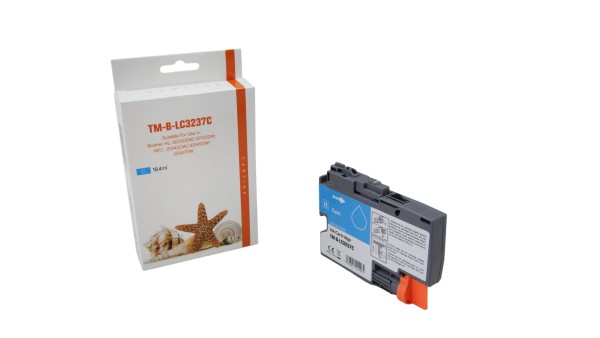 LC3237C (Schachtel) Alternativ Tinte Cyan für Brot / LC3237C / 1.500 Seiten