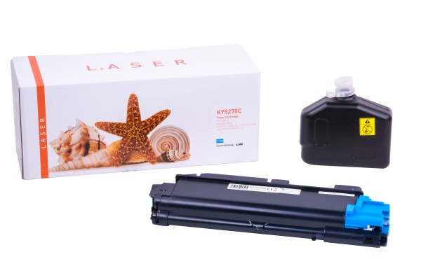 TK5270C Alternativ Cyan für Kyocera / TK5270C / 6.000 Seiten