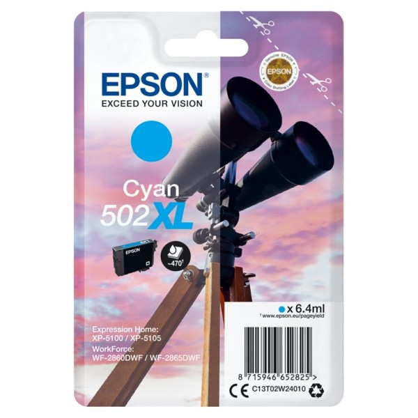 502XL cyan High-Capacity