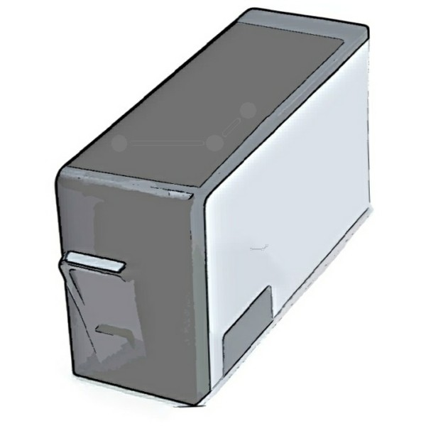 364BK (Schachtel) Alternativ Tinte Black für HP / CN684EE / 21,6ml / mit Chip (PATENT SAFE)