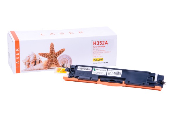 CF352A Alternativ Yellow für HP / CF352A / 130A / 1.000 Seiten