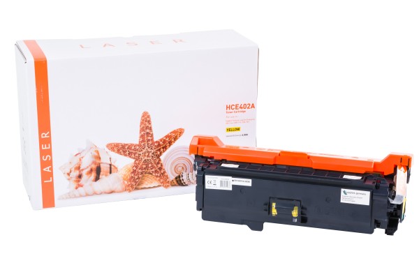 CE402Y Alternativ Yellow für HP / CE402A / 507A / 6.000 Seiten