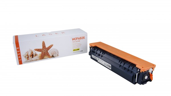 CF402X Alternativ Yellow für HP / CF402XY / 2.300 Seiten