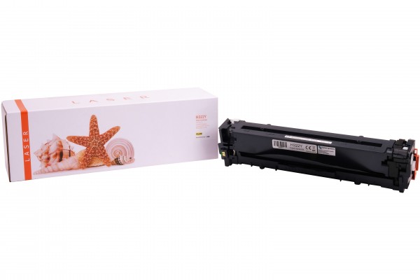 CE322Y Alternativ Yellow für HP / CE322A / 128A / 1.300 Seiten