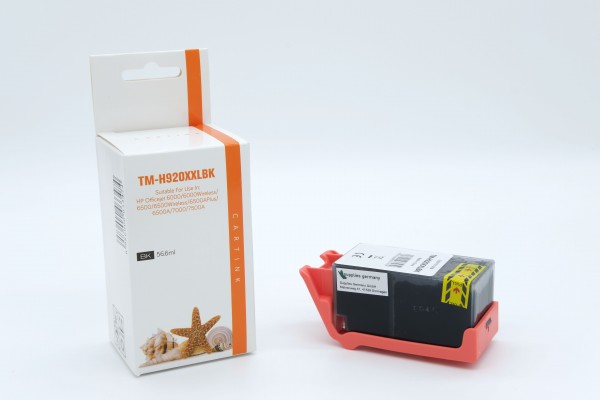 920BKXXL Alternativ Tinte Black für HP / CD975AE / 56,6ml (PATENT SAFE)