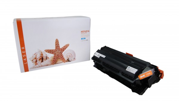 CF451A Alternativ Cyan für HP / CF451A / 10.500 Seiten