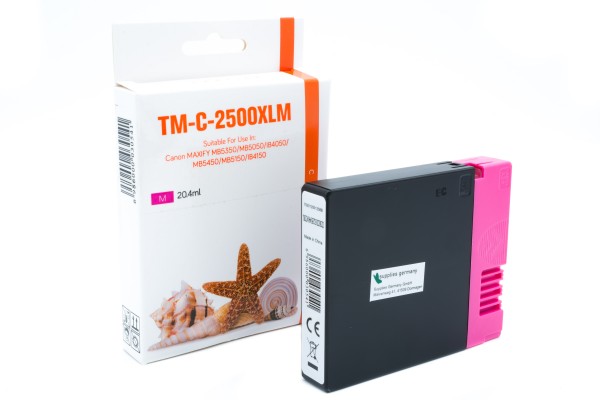 PGI2500MXL (Schachtel) Alternativ Tinte Magenta / 9266B001 / 20,4ml (PATENT SAFE)