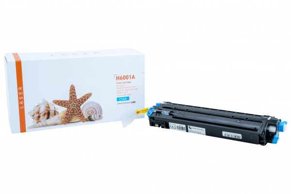 Q6001A Alternativ Cyan für HP / Q6001A / 124A / 2.000 Seiten