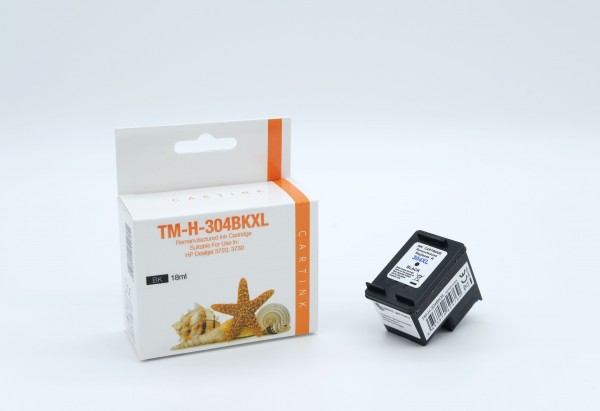 304XLBK Alternativ Tinte Black für HP / N9K08AE / 18ml (EU)