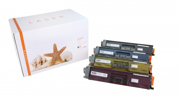 TN325KIT Alternativ Rainbowkit für Brothe / TN325 BKCMY / 4.000 / 3.500 Seiten