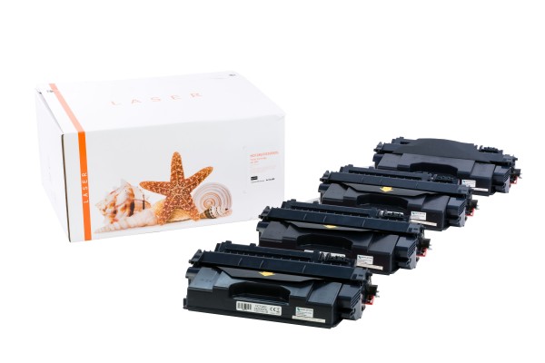4er Set CF280XXL/CE505XXL Alternativ Blac / CF280XXL/CE505XXL / 4x13.600 Seiten
