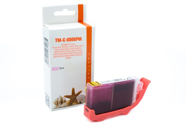 BCI3/6PM (Schachtel) Alternativ Tinte Photo Magent / 4484A002 / 13ml (PATENT SAFE)