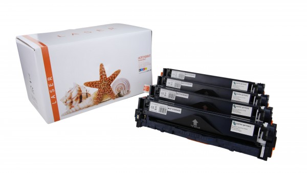 CF210XKIT Alternativ Rainbowkit für H / CF210X BKCMY / 2.400 / 1.800 Seiten