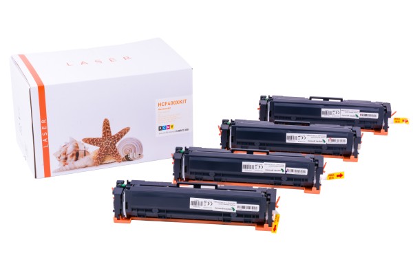 CF400XKIT Alternativ Rainbowkit für HP / CF400X /BKx 2.800Seiten/(CMY)je x2.300 Seiten