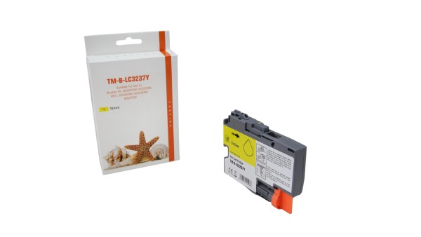LC3237Y (Schachtel) Alternativ Tinte Yellow für Br / LC3237Y / 1.500 Seiten