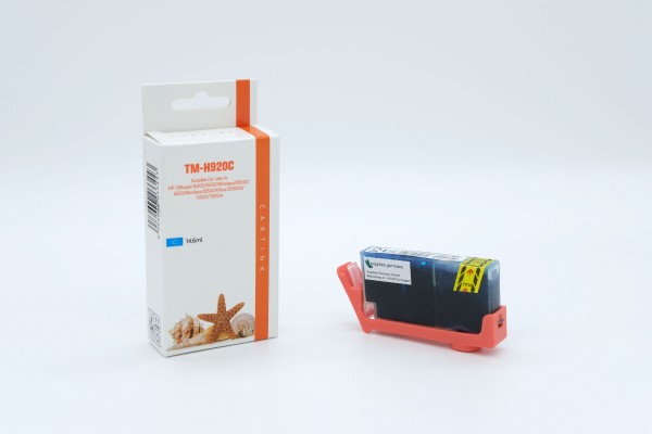 920CXL Alternativ Tinte Cyan für HP / CD972AE / 14,6ml (PATENT SAFE)