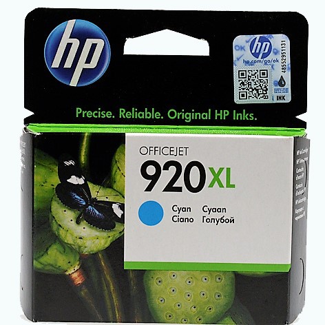 920 XL C Original Tinte Cyan für HP / CD972AE / 6ml