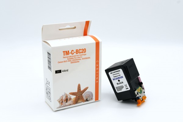 BC20 Alternativ Tinte Black für Canon / 0895A002 /BX20 / 44ml