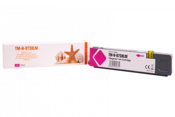 973XLM Alternativ Tinte Magenta für HP / F6T82AE / 110ml / 7.000 Seiten