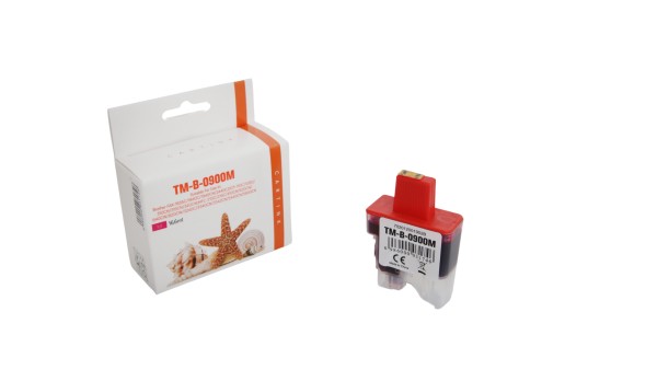LC900M (Schachtel) Alternativ Tinte Magenta für Br / LC900M / 16,6ml (PATENT SAFE)