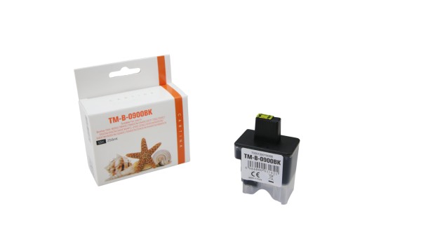 LC900BK (Schachtel) Alternativ Tinte Black für Br / LC900BK / 25,6ml (PATENT SAFE)