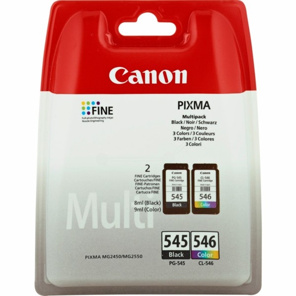 PG-545 CL 546 Druckkopfpatrone Multipack schwarz + color