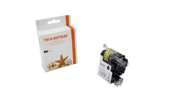 LC227BK (Schachtel) Alternativ Tinte Black für Bro / LC227BK / 30ml (PATENT SAFE)
