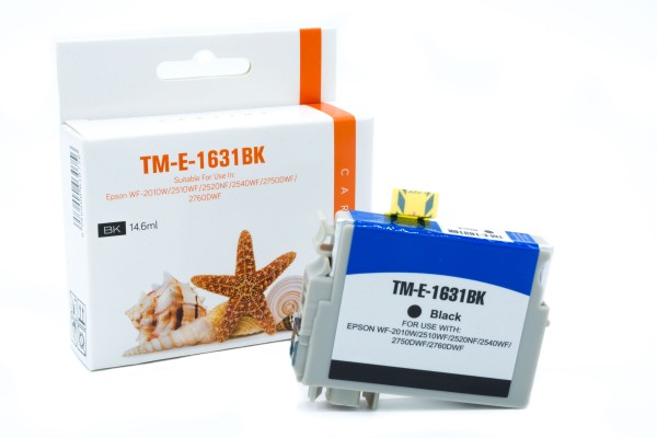 T1631XL (Schachtel) Alternativl Tinte Black / C13T16314010 / 14,6ml (PATENT SAFE)
