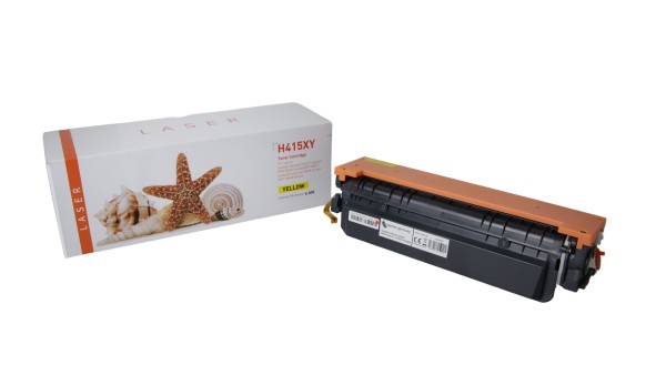 415XY Alternativ Toner Yellow für HP / ~W2032X / 6.000 Seiten