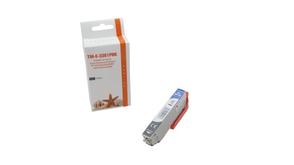 T33XLPBK (Schachtel) Alternativ Tinte Photo Black / C13T33614010 / 12,4ml (PATENT SAFE)