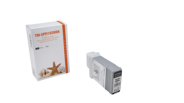 PFI102MBK Alternativ Tinte Matt Black für Canon / 0894B001 / 130ml