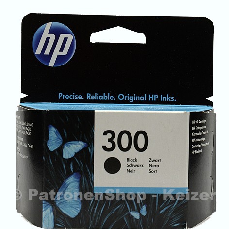 300BK Original Tinte Black für HP / CC640EE / ca. 200 Seiten