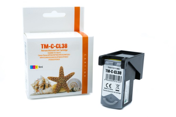 CL38 Alternativ Tinte Color für Canon / 2146B001 / 12ml