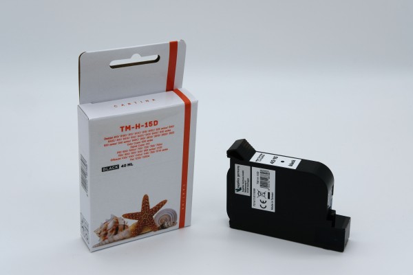REF15DNEW Alternativ Tinte Black für HP / C6615D / 40ml (Patentsicher)