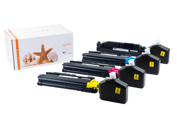 TK5270KIT Alternativ Rainbowkit für Kyoce / TK5270BKCMY/BK8.000 Seiten/CMY6.000 Seiten