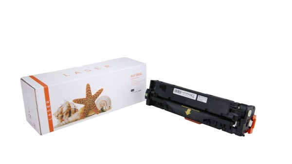 CF380A Alternativ Black für HP / CF380A / 312A / 2.400 Seiten