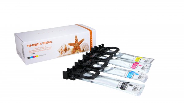 Multipack T9456XL Alternativ Tinte für Epson / C13T9451405440 / BK65ml / CMY38ml