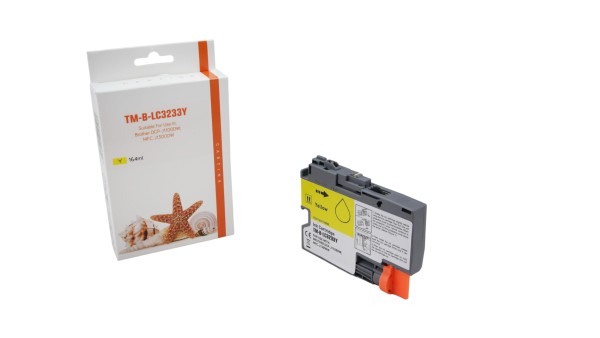 LC3233Y (Schachtel) Alternativ Tinte Yellow für Br / LC3233Y / 1.500 Seiten
