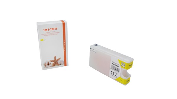 T7894 (Schachtel) Alternativ Tinte Yellow für Epso / C13T78940 / 35ml (PATENT SAFE)
