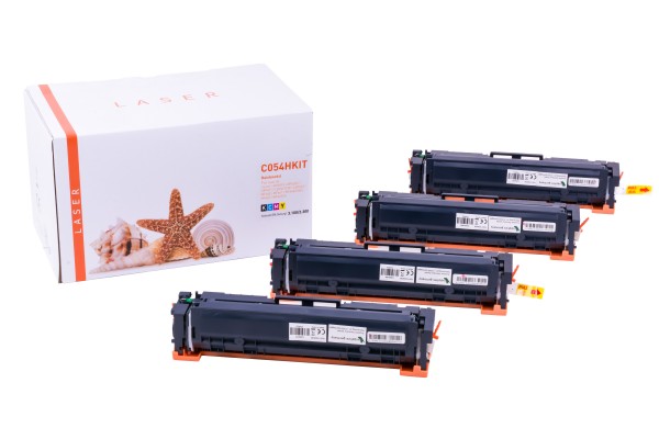 054HKIT Alternativ Rainbowkit für Canon / 3028/27/26/25C002/BKx3.100Seiten/(CMY)je x2.300