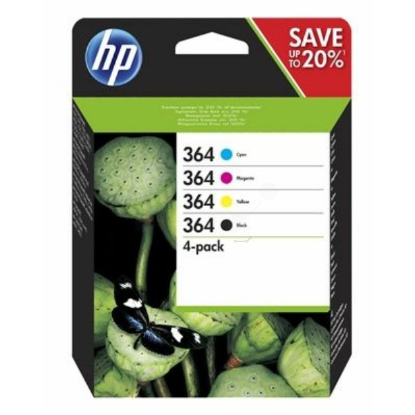 364 Tintenpatrone MultiPack Bk,C,M,Y